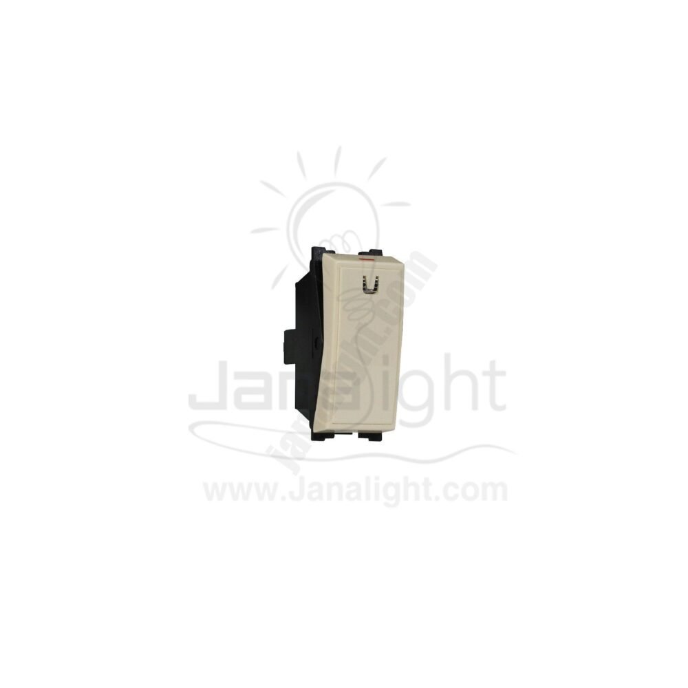 مفتاح ديفاتير بيج SANSHE two-way beige switch Sanshe